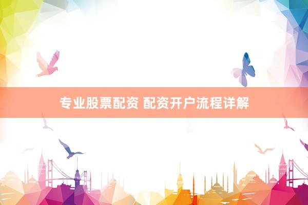 专业股票配资 配资开户流程详解